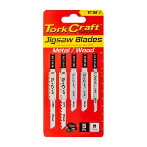 U-shank Jigsaw Blades 5 Piece Assorted